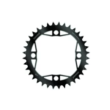 Connex Narrow Wide 4 furatos szimmetrikus lánctányér [fekete, 38] - RideShop.hu