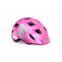 MET Hooray gyermek kerékpáros sisak [fényes rózsaszín-bálnás, 52-55 cm (S)] - RideShop.hu