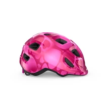 MET Hooray gyermek kerékpáros sisak [fényes rózsaszín-szivecskés, 52-55 cm (S)] - RideShop.hu