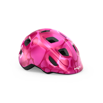 MET Hooray gyermek kerékpáros sisak [fényes rózsaszín-szivecskés, 52-55 cm (S)] - RideShop.hu