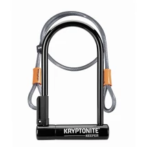 Kryptonite Keeper STD kulcsos U-lakat + hurokkábel - RideShop.hu