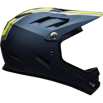 Bell Sanction fullface kerékpáros sisak [matt kék/sárga, 55-57 cm (M)] - RideShop.hu