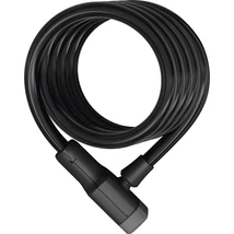 ABUS spirál lakat Booster 6512K/180/12, fekete