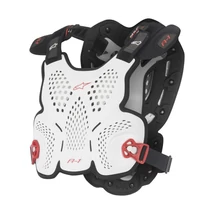 Alpinestars A1 mellvért protektor fehér - RideShop.hu