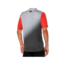 Ride 100% Celium rövid ujjú mez szürke-piros - RideShop.hu