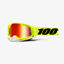 Ride 100% Racecraft 2 Fluo Yellow zárt szemüveg tükrös lencsével RideShop.hu