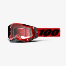 Ride 100% Racecraft 2 Red zárt szemüveg víztiszta lencsével - RideShop.hu