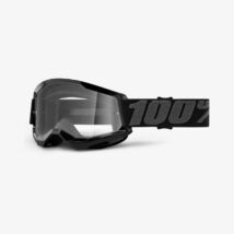 Ride 100% Strata 2 Black zárt szemüveg víztiszta lencsével RideShop.hu