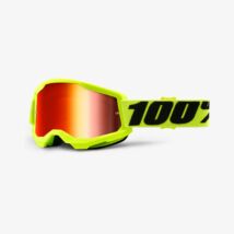 Ride 100% Strata 2 Fluo Yellow zárt szemüveg tükrös lencse RideShop.hu