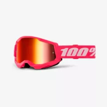 Ride 100% Strata 2 Pink zárt szemüveg tükrös lencsével - RideShop.hu