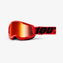 Ride 100% Strata 2 Red zárt szemüveg tükrös lencsével - RideShop.hu