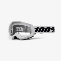 Ride 100% Strata 2 White zárt szemüveg víztiszta lencsével-RideShop.hu