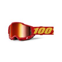 Ride 100% Accuri 2 Red V2 zárt szemüveg tükrös lencsével - RideShop.hu