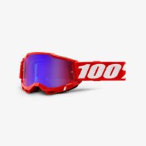 Ride 100% Accuri 2 Neon Red zárt szemüveg tükrös lencsével - RideShop.hu
