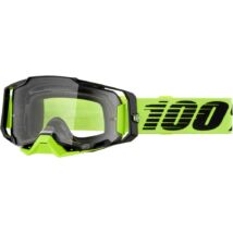 Ride 100% Armega Neon Yellow zárt szemüveg víztiszta lencsével - RideShop.hu