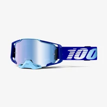 Ride 100% Armega Royal Blue krossz szemüveg ULTRA HD tükrös lencsével - RideShop.hu