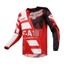 FOX 180 Sayak hosszú ujjas mez piros - RideShop.hu