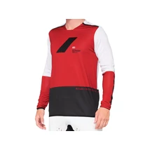 Ride 100% R-Core X hosszú ujjas mez piros-fekete - RideShop.hu