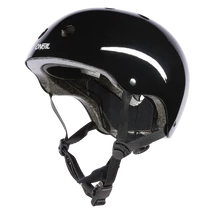 ONeal Dirt Lid Solid kerékpáros sisak fényes fekete - RideShop.hu