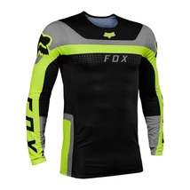 FOX Flexair Efekt hosszú ujjas mez fekete-sárga - RideShop.hu