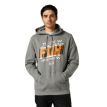 FOX Fullstop kapucnis pulóver szürke - RideShop.hu