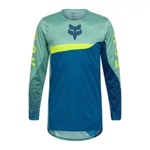 FOX Flexair Fracture hosszú ujjú mez kék-zöld - RideShop.hu FOX Flexair Fracture hosszú ujjú mez kék-zöld - RideShop.hu