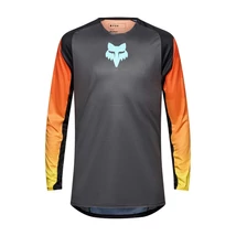 FOX Flexair Grid hosszúujjas mez narancs-fekete - RideShop.hu