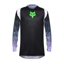 FOX Flexair Grid hosszú ujjú mez fekete-lila - RideShop.hu