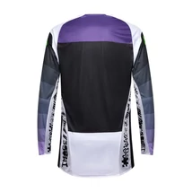 FOX Flexair Grid hosszú ujjú mez fekete-lila - RideShop.hu