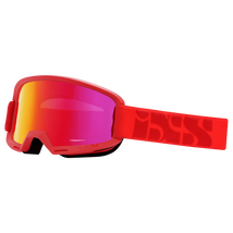 iXS Hack Racing Red zárt szemüveg tükrös lencsével - RideShop.hu