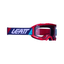 Leatt Velocity 4.5 zárt szemüveg víztiszta lencsés piros - RideShop.hu