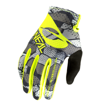 Oneal Matrix Camo V22 kesztyű szürke-neon sárga - RideShop.hu