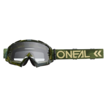 Oneal B10 Camo V22 katonazöld szemüveg víztiszta lencsés- RideShop.hu