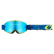 ONeal B20 Strain V22 zárt szemüveg tükrös lencsével kék - RideShop.hu