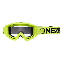Oneal B-Zero V22 szemüveg neon sárga víztiszta lencsével - RideShop.hu