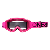 Oneal B-Zero V22 zárt szemüveg pink víztiszta lencsével - RideShop.hu