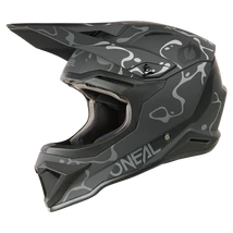 ONeal 1Series Splash motocross sisak fekete-szürke - RideShop.hu