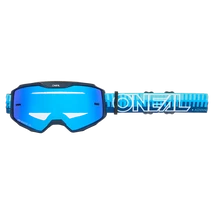 ONeal B10 Striped zárt szemüveg kék tükrös lencsével - RideShop.hu