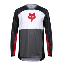 FOX 180 Flow hosszú ujjas mez fehér-piros - RideShop.hu