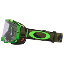 Oakley Airbrake Troy Lee Designs zárt szemüveg zöld Prizm lencsével