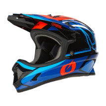 ONeal Sonus Split V23 kerékpáros fullface sisak kék-piros- RideShop.hu