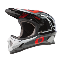 ONeal Sonus Split V23 kerékpáros dh sisak szürke-piros - RideShop.hu