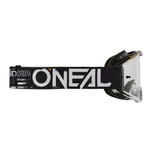Oneal B10 Attack szemüveg fekete-fehér víztiszta lencsés - RideShop.hu