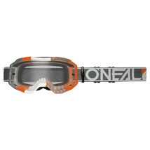 Oneal B10 Duplex szemüveg szürke-narancs víztiszta - RideShop.hu