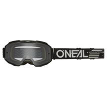 Oneal B10 Solid zárt szemüveg fekete víztiszta lencsével - RideShop.hu
