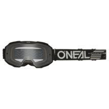 Oneal B10 Solid zárt szemüveg fekete víztiszta lencsével - RideShop.hu