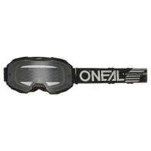 Oneal B10 Solid zárt szemüveg fekete víztiszta lencsével - RideShop.hu