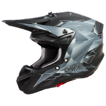 ONeal 5Series Polyacrylite Surge motocross sisak fekete-szürke - RideShop.hu