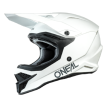 ONeal 3Series Solid motokrossz sisak fehér - RideShop.hu