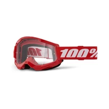Ride 100% Strata 2 Red zárt szemüveg víztiszta lencsével - RideShop.hu